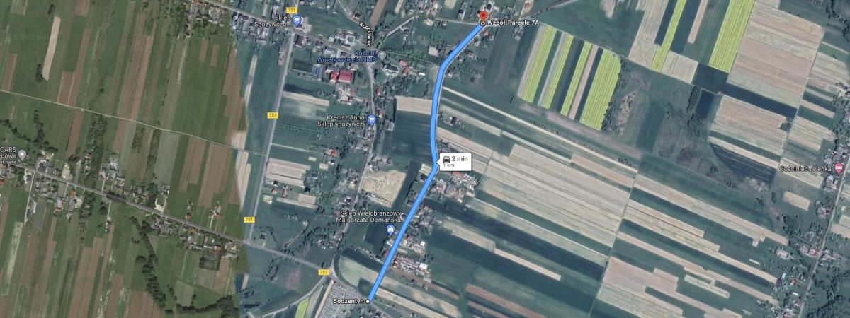 Wzdół Kolonia przebudowa drogi