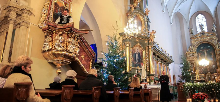 Bodzentyn i okolice w Powstaniu Styczniowym - relacja z obchodów w kościele parafialnym w Bodzentynie