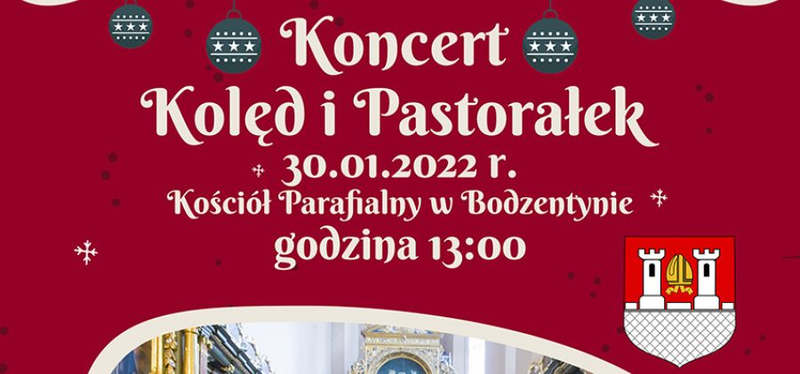 Koncert Kolęd i Pastorałek w Kościele Parafialnym w Bodzentynie
