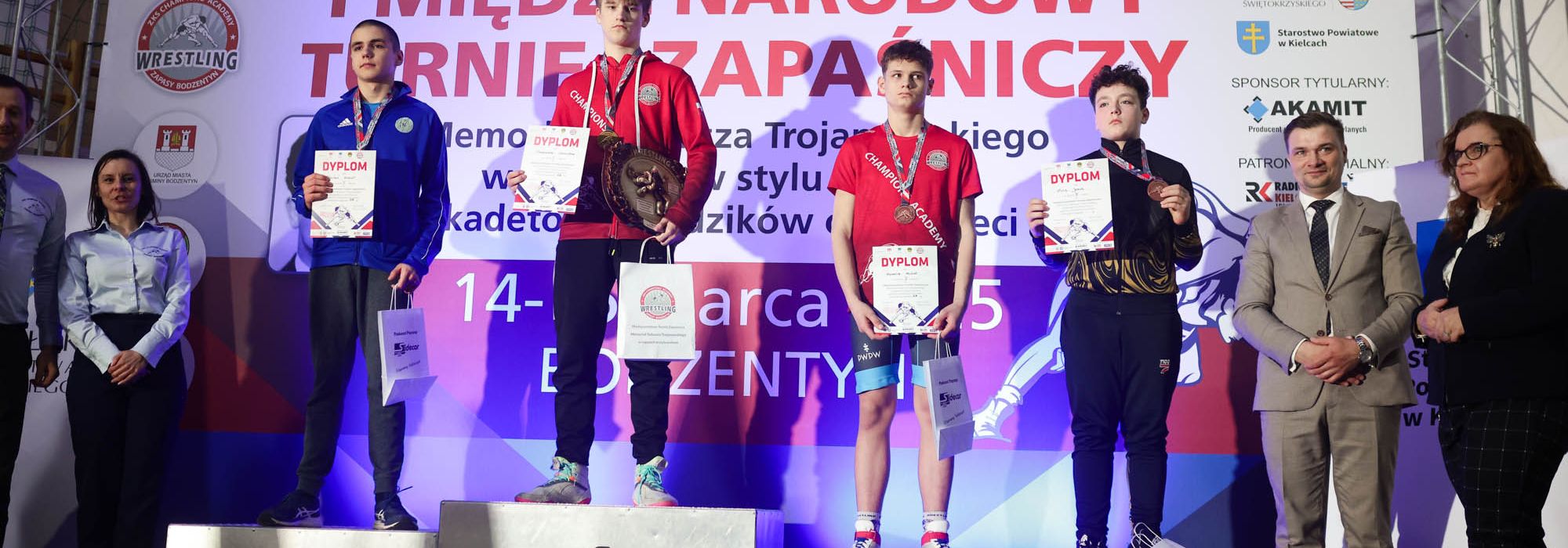 I Międzynarodowy Turniej Zapaśniczy w Bodzentynie – sukces sportowy i organizacyjny