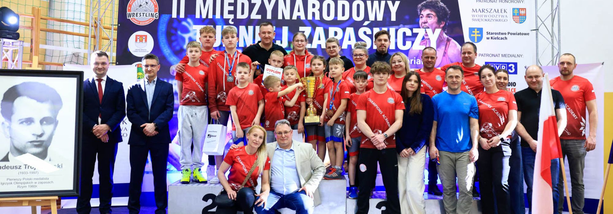 II Międzynarodowy Turniej Zapaśniczy w Bodzentynie – kolejny sukces medalowy