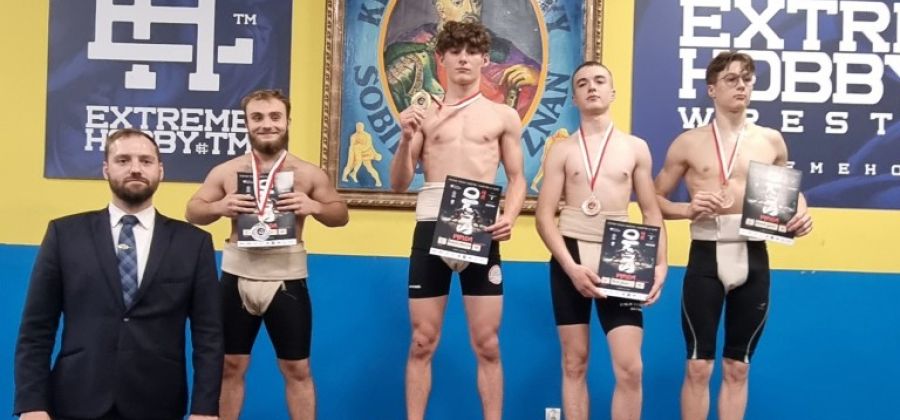 Puchar Polski w Sumo U18: Sukces Aleksandra Płaczkowskiego